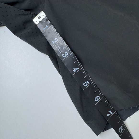 Rhone Mens Medium Black Lined Athletic Shorts Performance Stretch Vent Pockets - Picture 6 of 15